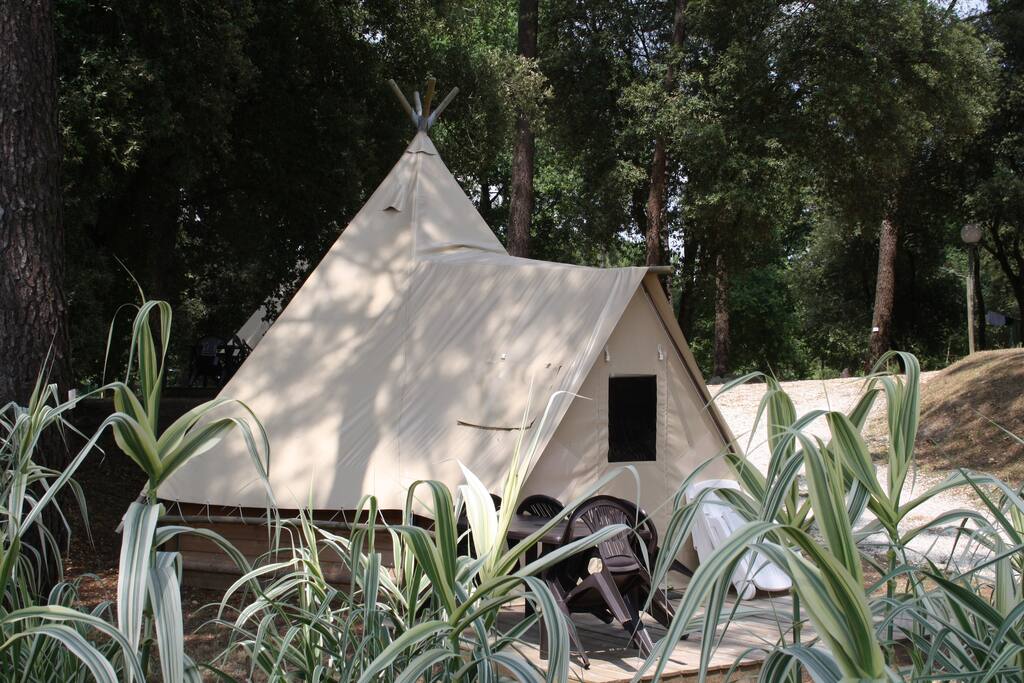 Le tipi meublé 2 chambres