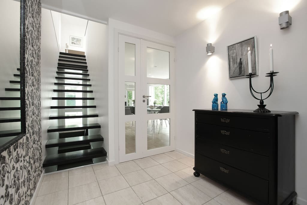 Entrance hall - walk upstairs to your room