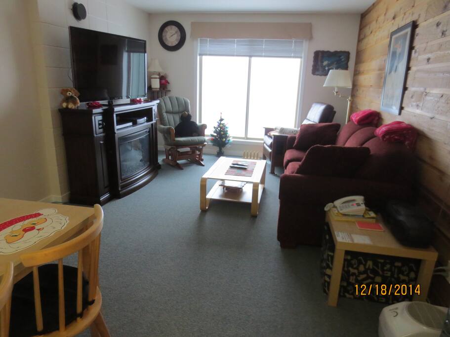 A view of the living room.