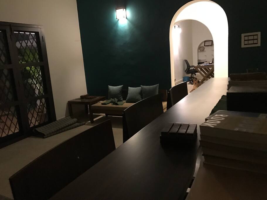 Shared space with games
