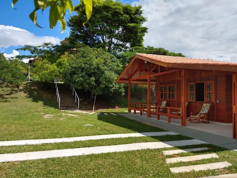 Casinha de Verniz - Sítio Villa Maria, Campinas,SP
