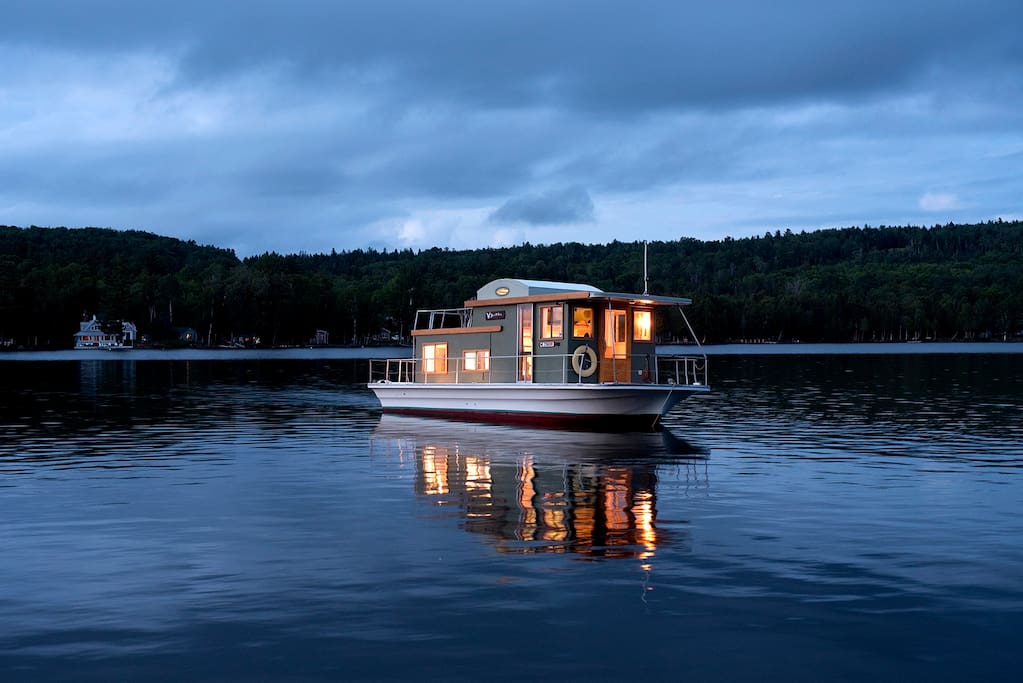 Floating Camp Nomad ~ Rangeley Lake Maine ~ - Houseboats ...