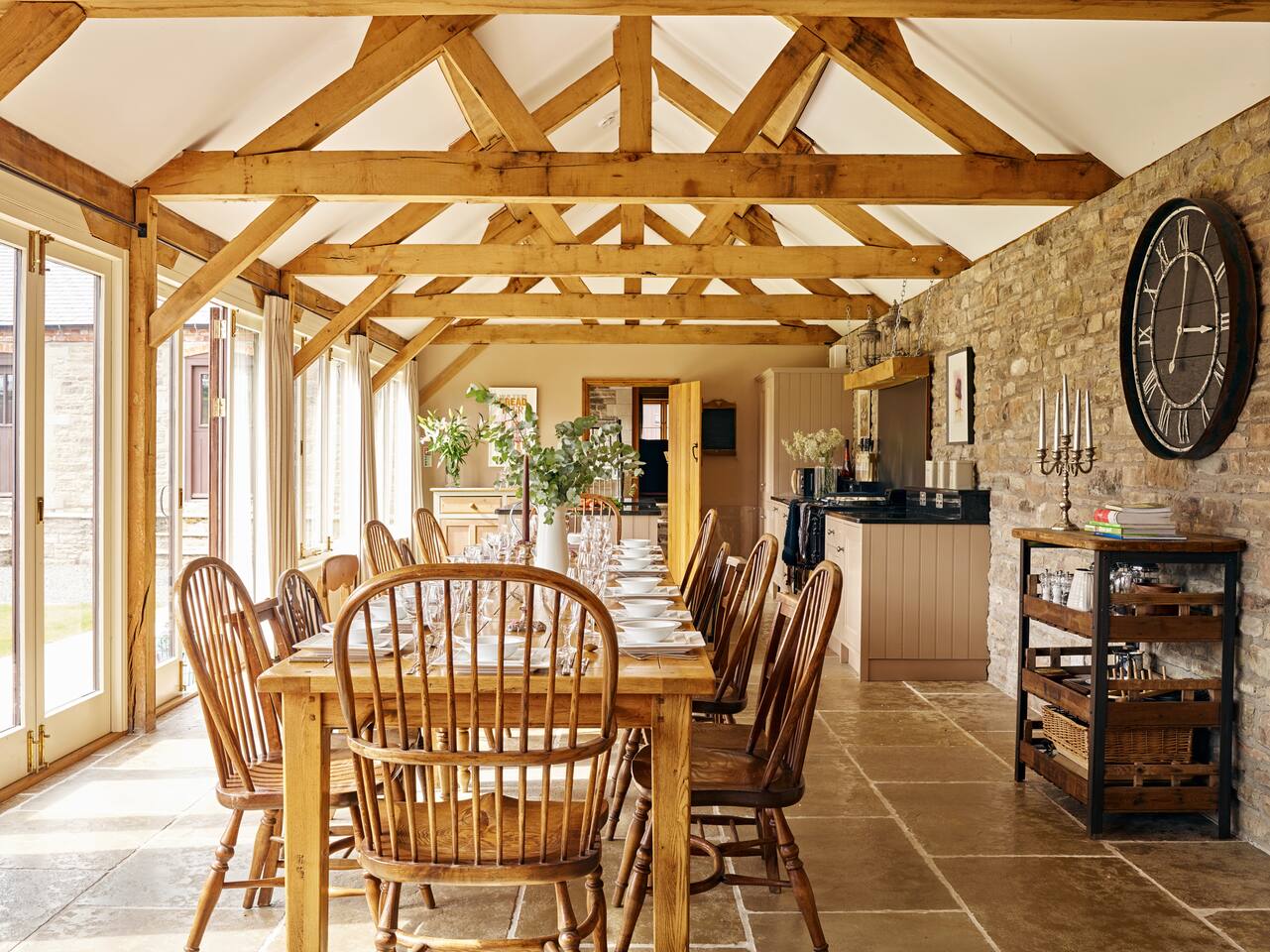 The Barns At Upper House Old Byre Houses For Rent In Kington