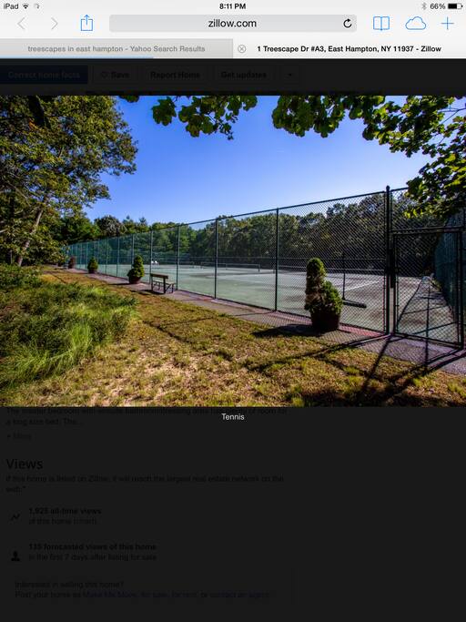Three Tennis Courts