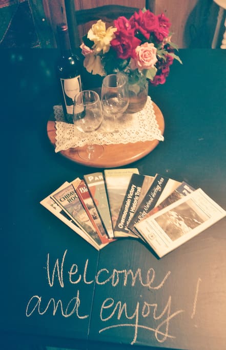 Welcome to your home away from home. There's so much here to see and do. We've left notebooks full of ideas for you.