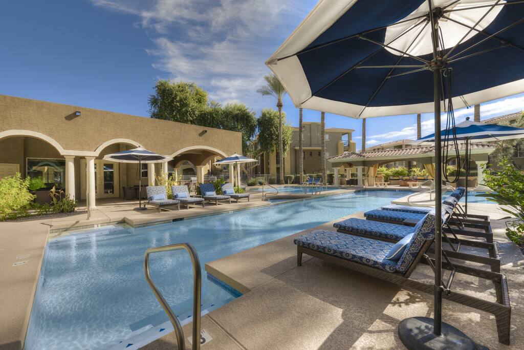 Resort style pool