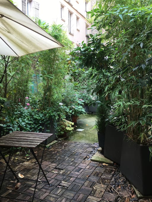 Terrasse privée