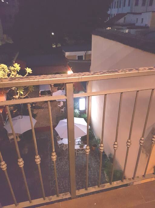 vista cortile privato