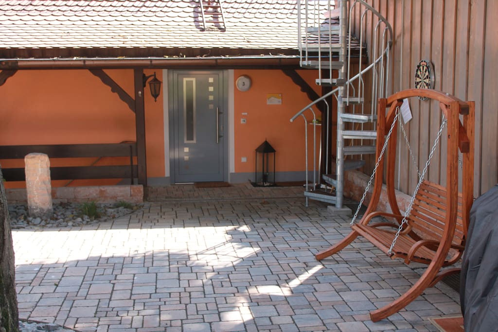 Eingang Ferienwohnung
