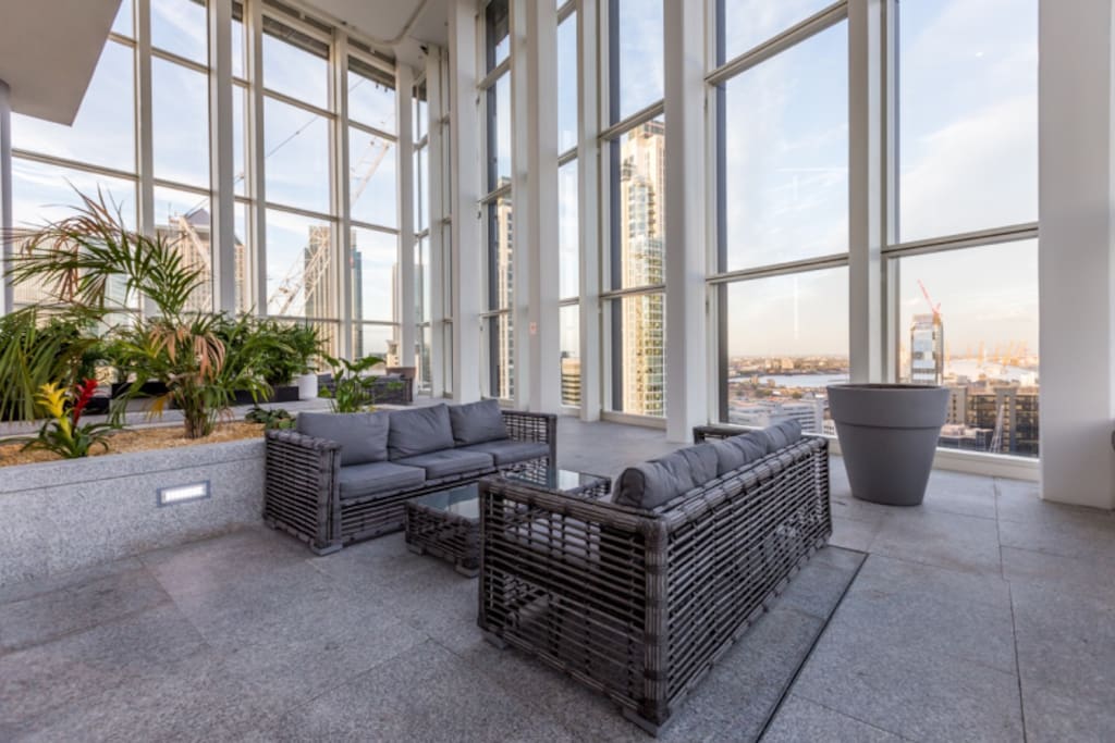 Winter Roof Garden