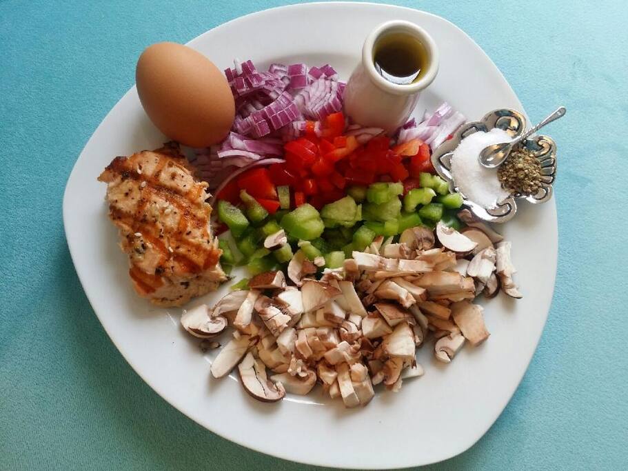 You can't get food like this at a restaurant in the comfort of your residence...