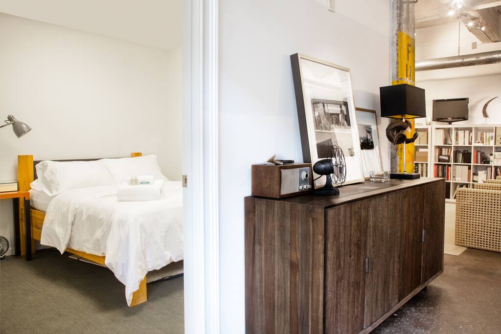 Bedroom Suite and Living Room Entrance