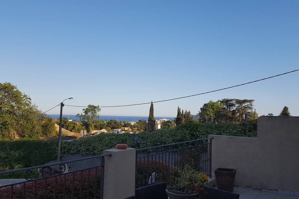 Vue sur mer a 180°
