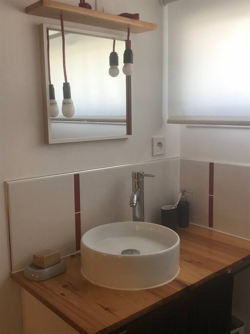 Coin salle de douche