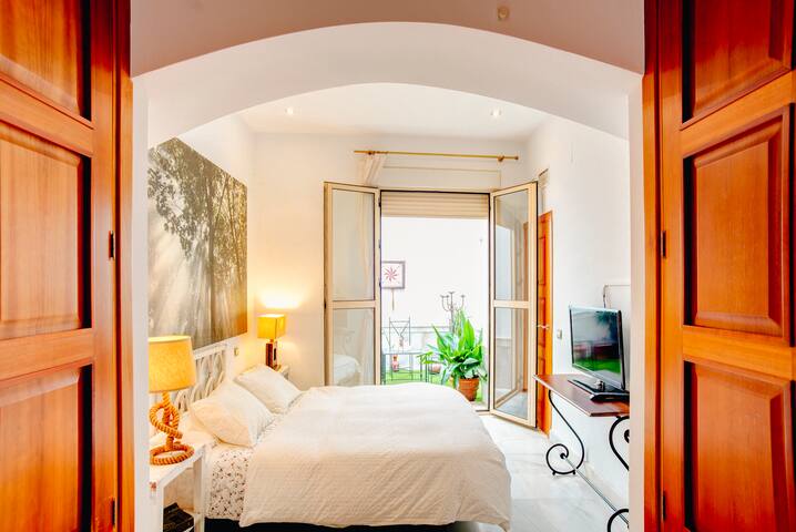 Amazing apartment with patio near Cathedral