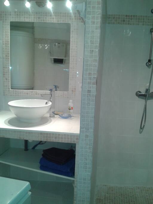 Salle de bain douche italienne