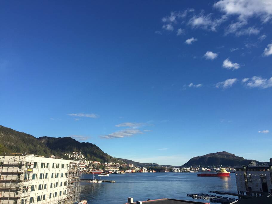 View from the balcony