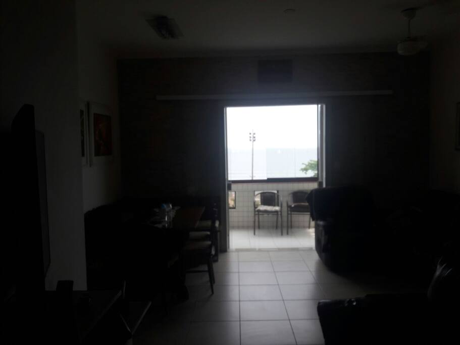 sala de estar e jantar