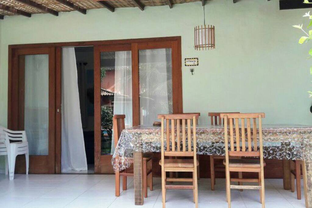 varanda da casa