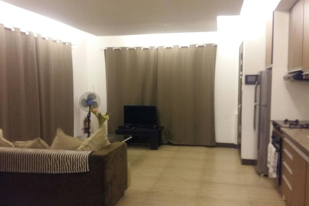 Studio B1 Living area