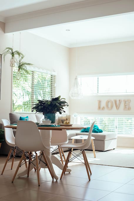 Studio dining area
