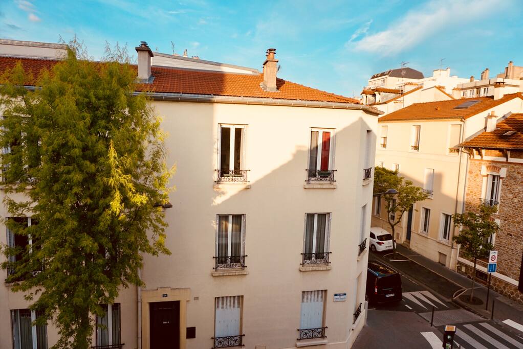 Vue de la chambre.