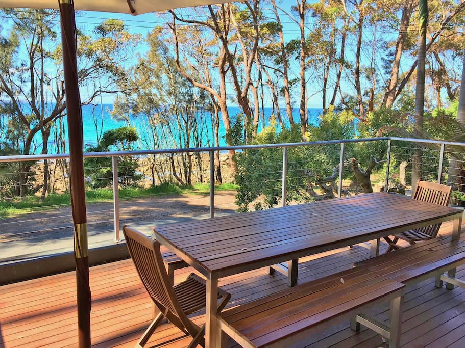 Lower level sun deck