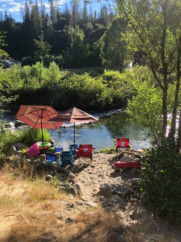 River Front Cabin On The Middle Fork Of Yuba River Cabins For