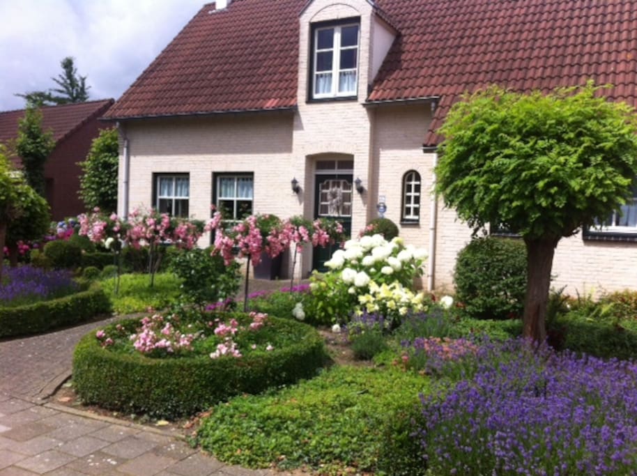 The front of the main house.