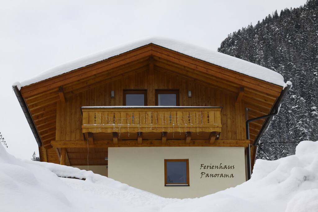 Außenansicht Ferienhaus Panorama