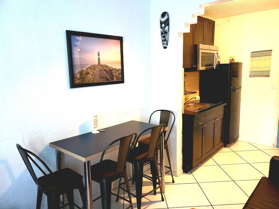 dining table bar style