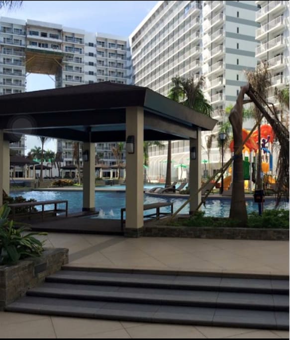 swimming pool area