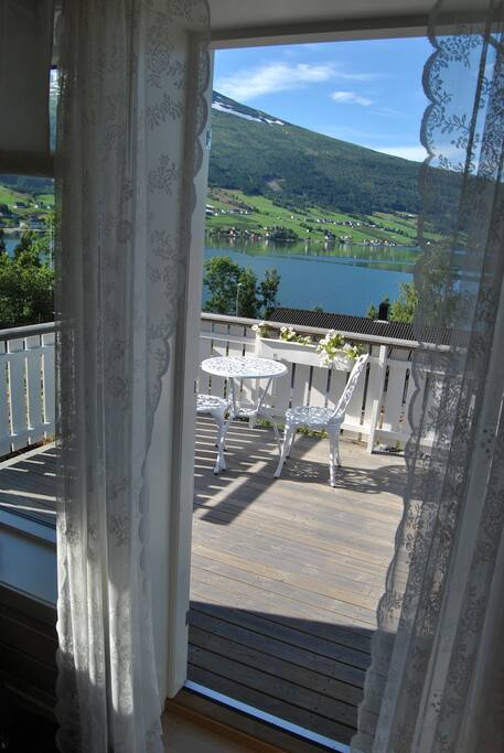 View from sitting room.