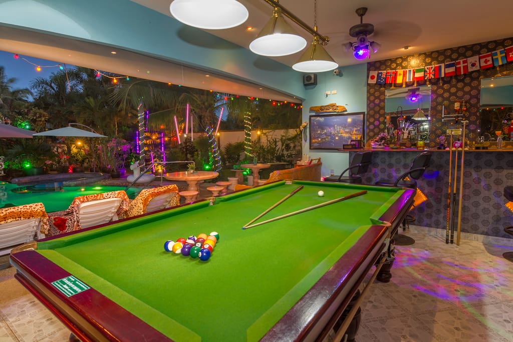 Pool & Snooker played here FREE!!