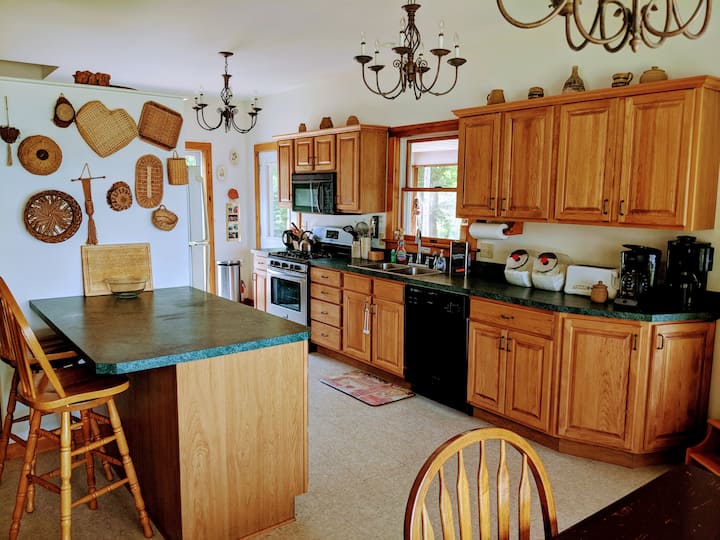 Large Lakefront Adirondack Home