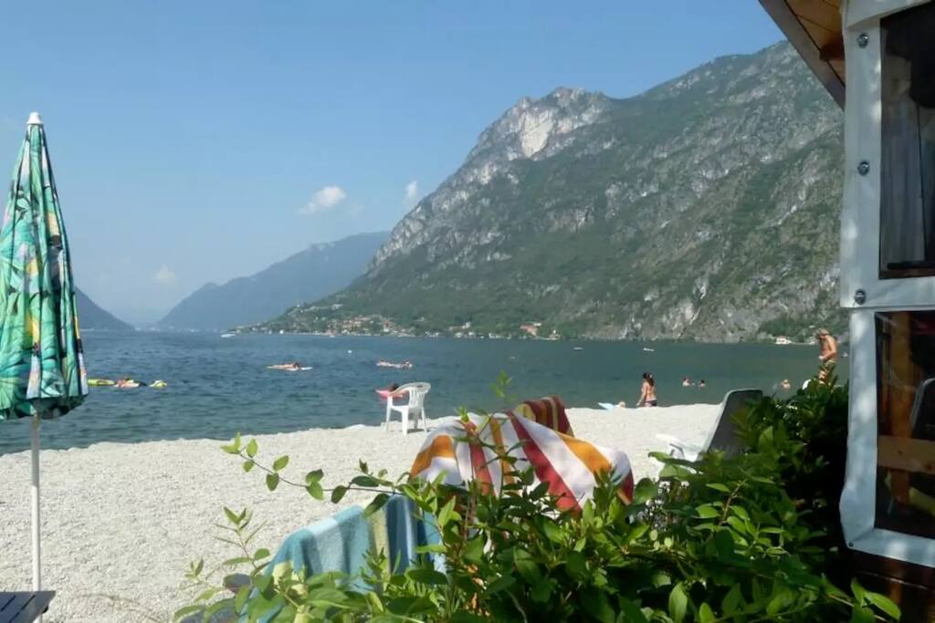 Blick auf den Strand