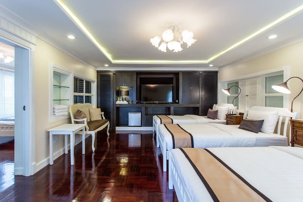 Triple single bed-room 2 of Family suite