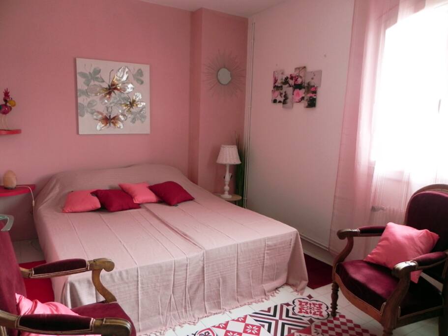 La chambre lit double