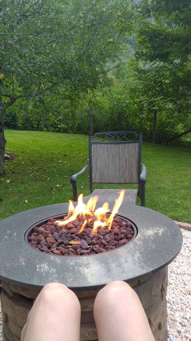 Gas Fire Pit..