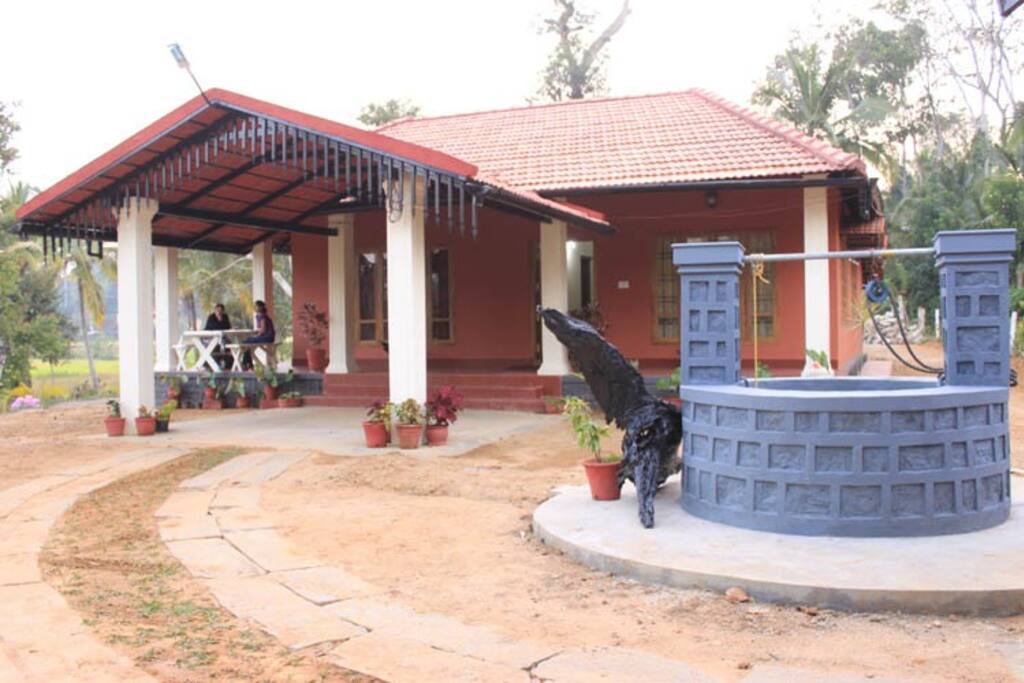 Entrance to the homestay