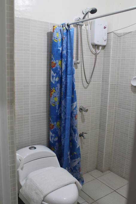All Comfort Rooms with Hot&Cold Shower