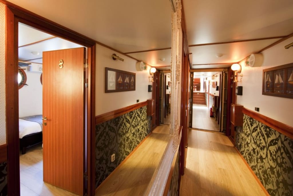 Gang hotel kamers