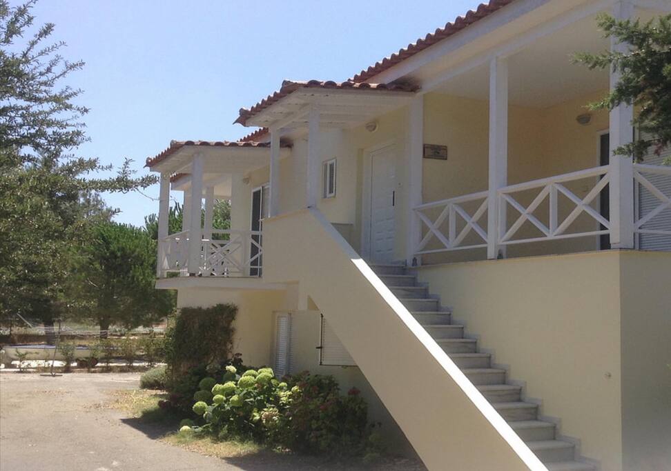 Main entrance to top floor