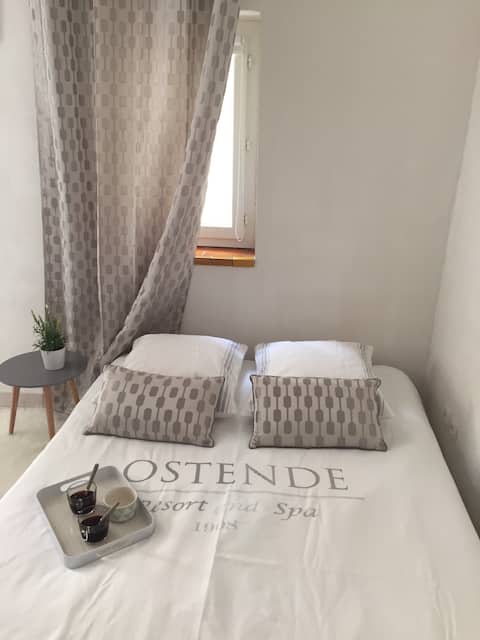 Studio cosy centre historique avec terrasse ,WIFI