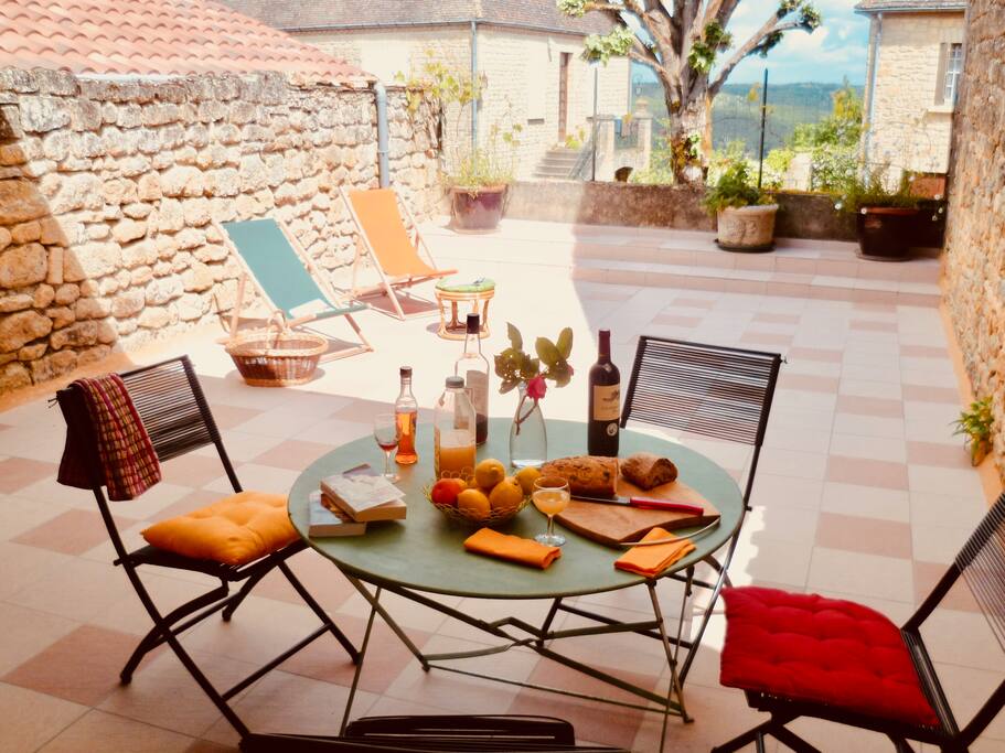 terrace with amazing view
