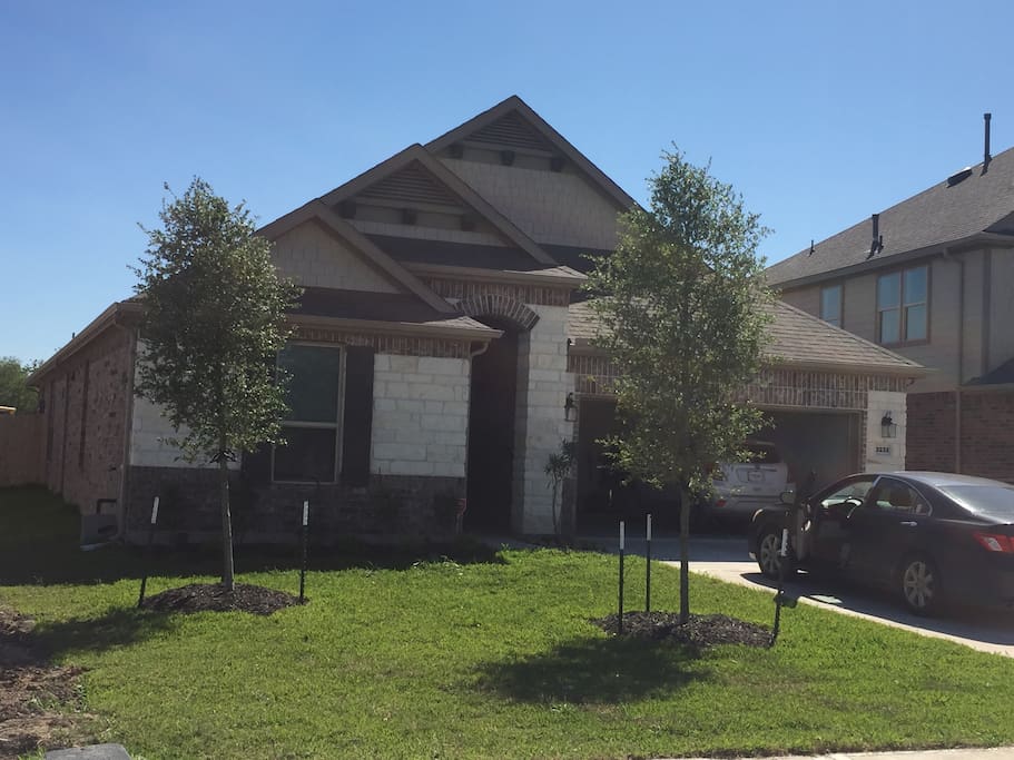 Front of the house