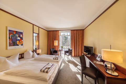 relexa hotel Bad Steben (Bad Steben), classic double room with access to large swimming and wellness