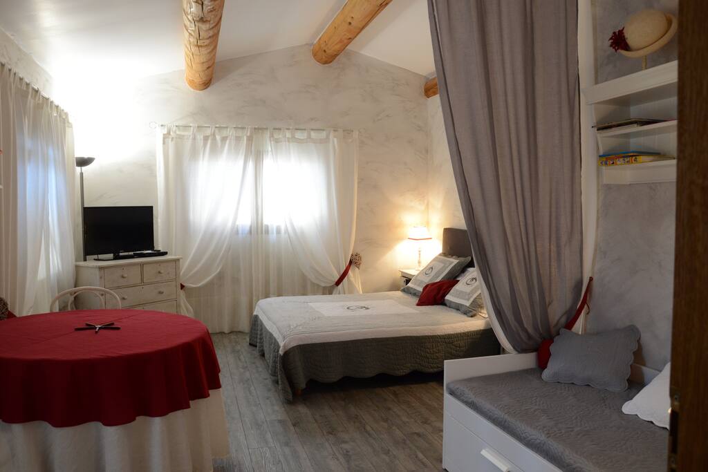 Le studio, pièce principale
