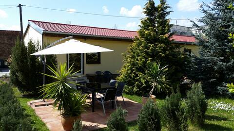 Green oasis centrally located in Halle/Saale