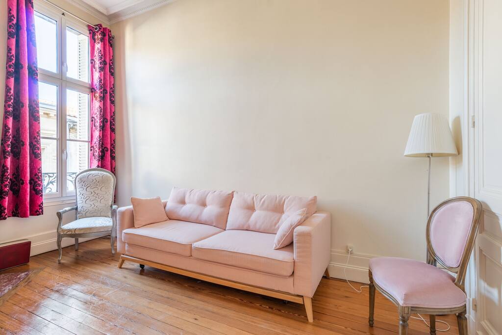 Bright living room